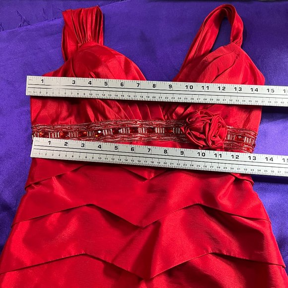 📌Rich's Apperel Lady in Red Eye-Catching Prom - Formal - Ball Gown - Picture 10 of 16